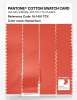 Artikelbild 3 des Artikels “PANTONE® COTTON SWATCH CARD 16-1451 TCX Nasturtium “