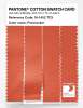 Artikelbild 3 des Artikels “PANTONE® COTTON SWATCH CARD 16-1452 TCX Firecracker “