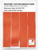 Artikelbild 3 des Artikels “PANTONE® COTTON SWATCH CARD 16-1453 TCX Exotic Orange “
