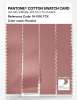 Product image 3 of the product “PANTONE® COTTON SWATCH CARD 16-1518 TCX Rosette ”