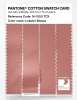 Product image 3 of the product “PANTONE® COTTON SWATCH CARD 16-1520 TCX Lobster Bisque ”