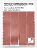 Artikelbild 3 des Artikels “PANTONE® COTTON SWATCH CARD 16-1526 TCX Terra Cotta “