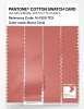 Artikelbild 3 des Artikels “PANTONE® COTTON SWATCH CARD 16-1529 TCX Burnt Coral “