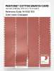 Product image 3 of the product “PANTONE® COTTON SWATCH CARD 16-1532 TCX Crabapple ”