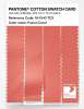 Artikelbild 3 des Artikels “PANTONE® COTTON SWATCH CARD 16-1543 TCX Fusion Coral “