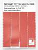 Product image 3 of the product “PANTONE® COTTON SWATCH CARD 16-1548 TCX Peach Echo ”
