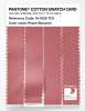 Product image 3 of the product “PANTONE® COTTON SWATCH CARD 16-1626 TCX Peach Blossom ”