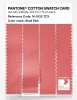 Product image 3 of the product “PANTONE® COTTON SWATCH CARD 16-1632 TCX Shell Pink ”