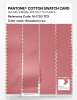 Product image 3 of the product “PANTONE® COTTON SWATCH CARD 16-1720 TCX Strawberry Ice ”