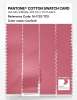 Product image 3 of the product “PANTONE® COTTON SWATCH CARD 16-1723 TCX Confetti ”