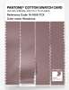 Product image 3 of the product “PANTONE® COTTON SWATCH CARD 16-1806 TCX Woodrose ”