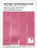 Product image 3 of the product “PANTONE® COTTON SWATCH CARD 16-2124 TCX Pink Carnation ”