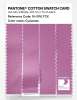 Product image 3 of the product “PANTONE® COTTON SWATCH CARD 16-3118 TCX Cyclamen ”