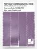 Product image 3 of the product “PANTONE® COTTON SWATCH CARD 16-3525 TCX Regal Orchid ”