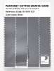 Product image 3 of the product “PANTONE® COTTON SWATCH CARD 16-3916 TCX Sleet ”