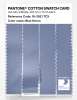 Product image 3 of the product “PANTONE® COTTON SWATCH CARD 16-3921 TCX Blue Heron ”