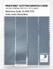 Artikelbild 3 des Artikels “PANTONE® COTTON SWATCH CARD 16-4010 TCX Dusty Blue “