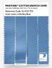 Product image 3 of the product “PANTONE® COTTON SWATCH CARD 16-4132 TCX Little Boy Blue ”
