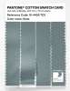 Product image 3 of the product “PANTONE® COTTON SWATCH CARD 16-4408 TCX Slate ”