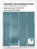 Artikelbild 3 des Artikels “PANTONE® COTTON SWATCH CARD 16-4612 TCX Reef Waters “