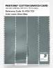 Product image 3 of the product “PANTONE® COTTON SWATCH CARD 16-4706 TCX Silver Blue ”