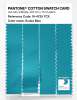 Artikelbild 3 des Artikels “PANTONE® COTTON SWATCH CARD 16-4725 TCX Scuba Blue “