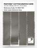 Artikelbild 3 des Artikels “PANTONE® COTTON SWATCH CARD 16-4803 TCX Debonair Gray “