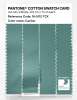 Product image 3 of the product “PANTONE® COTTON SWATCH CARD 16-5112 TCX Canton ”