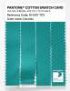 Product image 3 of the product “PANTONE® COTTON SWATCH CARD 16-5127 TCX Ceramic ”