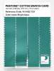 Product image 3 of the product “PANTONE® COTTON SWATCH CARD 16-5422 TCX Bright Aqua ”
