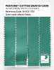 Product image 3 of the product “PANTONE® COTTON SWATCH CARD 16-5721 TCX Marine Green ”