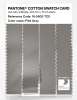 Product image 3 of the product “PANTONE® COTTON SWATCH CARD 16-5803 TCX Flint Gray ”