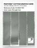 Product image 3 of the product “PANTONE® COTTON SWATCH CARD 16-5904 TCX Wrought Iron ”