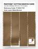 Product image 3 of the product “PANTONE® COTTON SWATCH CARD 17-0942 TCX Medal Bronze ”