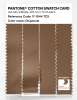 Product image 3 of the product “PANTONE® COTTON SWATCH CARD 17-1044 TCX Chipmunk ”