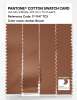 Product image 3 of the product “PANTONE® COTTON SWATCH CARD 17-1147 TCX Amber Brown ”