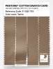 Product image 3 of the product “PANTONE® COTTON SWATCH CARD 17-1320 TCX Tannin ”