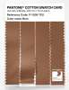 Product image 3 of the product “PANTONE® COTTON SWATCH CARD 17-1336 TCX Bran ”