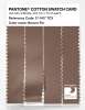 Product image 3 of the product “PANTONE® COTTON SWATCH CARD 17-1417 TCX Beaver Fur ”