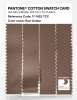 Product image 3 of the product “PANTONE® COTTON SWATCH CARD 17-1422 TCX Raw Umber ”