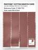 Product image 3 of the product “PANTONE® COTTON SWATCH CARD 17-1424 TCX Brick Dust ”
