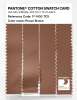 Product image 3 of the product “PANTONE® COTTON SWATCH CARD 17-1430 TCX Pecan Brown ”
