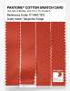 Product image 3 of the product “PANTONE® COTTON SWATCH CARD 17-1463 TCX Tangerine Tango ”