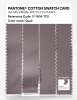 Product image 3 of the product “PANTONE® COTTON SWATCH CARD 17-1505 TCX Quail ”