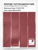 Artikelbild 3 des Artikels “PANTONE® COTTON SWATCH CARD 17-1537 TCX Mineral Red “