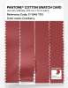 Product image 3 of the product “PANTONE® COTTON SWATCH CARD 17-1545 TCX Cranberry ”