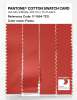 Product image 3 of the product “PANTONE® COTTON SWATCH CARD 17-1564 TCX Fiesta ”