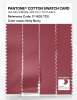 Product image 3 of the product “PANTONE® COTTON SWATCH CARD 17-1633 TCX Holly Berry ”