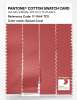 Product image 3 of the product “PANTONE® COTTON SWATCH CARD 17-1644 TCX Spiced Coral ”