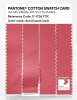 Artikelbild 3 des Artikels “PANTONE® COTTON SWATCH CARD 17-1736 TCX Sun Kissed Coral “